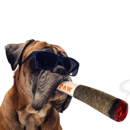 Doggy Doobie - Funny Dog Toys - Plush Squeaky Toys For Medium, Small And Large - Cool Stuffed Cute Gifts For Dog Birthday